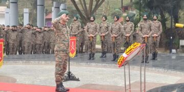 Albert Ekka Brigade Commemorates 56th Raising Day in Agartala with Solemn Tributes