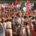 VHP Protests at Tripura–Bangladesh Border, Demands Suspension of Trade Over Killings of Hindus
