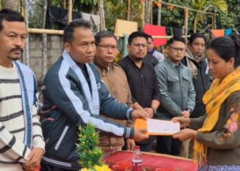 TTAADC Delegation Visits Anjel Chakma’s Family, Hands Over ₹3 Lakh Ex Gratia Assistance