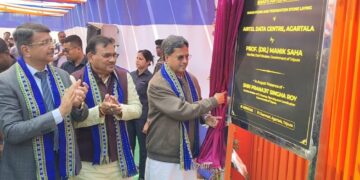 Tripura Takes Digital Leap as CM Lays Foundation Stone for Northeast’s Largest Private Data Centre in Agartala