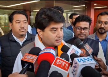 Union DoNER Minister Jyotiraditya Scindia Begins Three-Day Visit to Tripura, Announces ₹540 Crore Projects