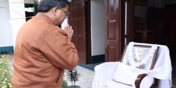 Manik Saha raises truck overloading issue in Tripura