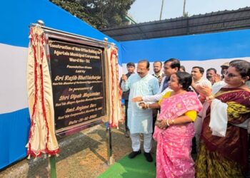 Foundation stone laid for new AMC office in Agartala