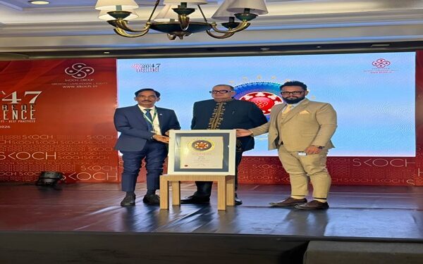 Tripura Gramin Bank wins SKOCH Award 2025