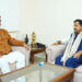 Manik Saha Holds Talks With BJP National Working President Nitin Nabin