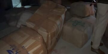 Smuggling Cache Seized in Kamalasagar Raid, Accused Flee