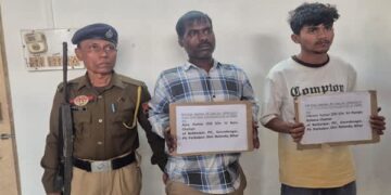 Two Men Held at Jogendranagar Station with 50 Cough Syrup Bottles
