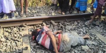 Man run over by Silchar–Agartala train near Churaibari