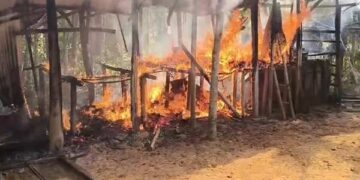 Violence erupts in Unakoti’s Fatikroy, area on edge