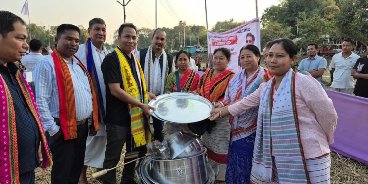 201 Beneficiaries Receive Catering Utensils from CEM Jamatia