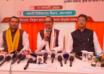 Tripura Leads Rural Growth Under Viksit Bharat Gram Vision, Says Shivraj Singh; Slams Congress for ‘Politics of Confusion’