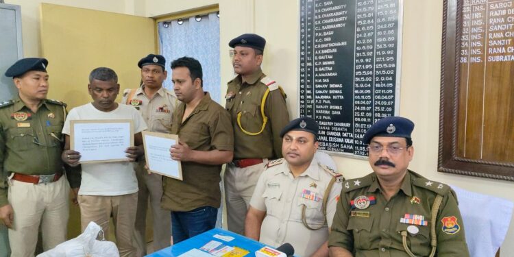 Tripura Police Seize 500 Bottles of Banned Cough Syrup, Two Arrested in Aralia Anti-Drug Raid