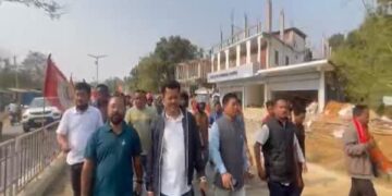 Tension in Khumulwng after BJP alleges campaign vandalism