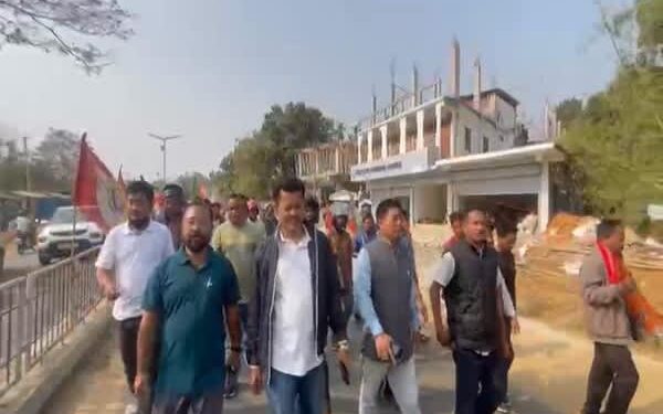 Tension in Khumulwng after BJP alleges campaign vandalism