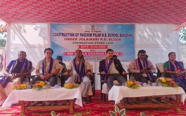 ₹9 crore school building foundation laid at West Pilak