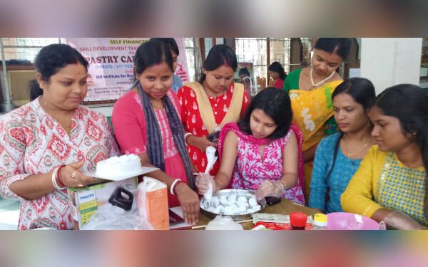 NBIRT trains women in cake-making in Tripura