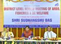 Sudhangshu Das Chairs Review Meet in W Tripura