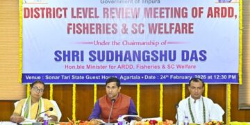 Sudhangshu Das Chairs Review Meet in W Tripura