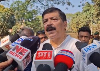 Congress Rajbhavan Abhiyan in Agartala: Sudip Roy Barman Slams Centre Over MGNREGA, Calls BJP–Motha Rift a “Got-Up Drama”