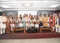 Tripura BJP Leaders at NE Prashikshan Workshop
