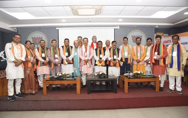 Tripura BJP Leaders at NE Prashikshan Workshop