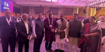 Manik Saha attends AI Summit in Delhi