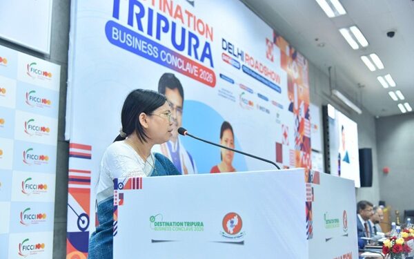 Chakma Showcases Tripura at Destination Summit