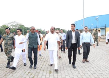 Tripura Governor visits Agartala Land Port, reviews facilities