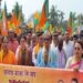Massive BJP rally in Kanchanpur ahead of TTAADC polls