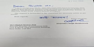 Biplab Kumar Deb proposes development of 3 temples in South Tripura