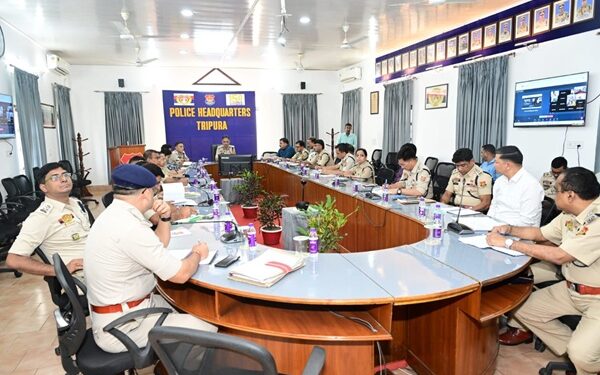 DGP assesses poll security across Tripura