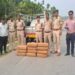 Dhalai district Police Seize 110 Kg Cannabis at Srirampur Naka Check