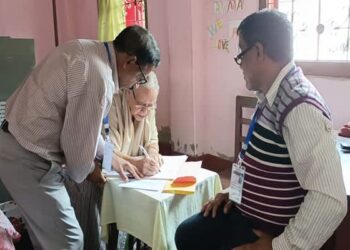‘Vote from Home’ Begins for Elderly, PwD in Dharmanagar