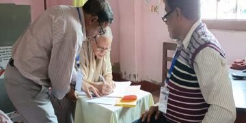 ‘Vote from Home’ Begins for Elderly, PwD in Dharmanagar