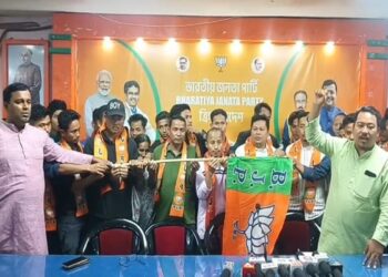 Tripura: 28 join BJP before TTAADC polls