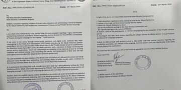 Tipra Motha Files MCC Violation Complaint Against Minister