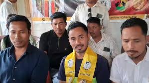 Dhananjoy Tripura joins Tipra Motha, may hit BJP leader