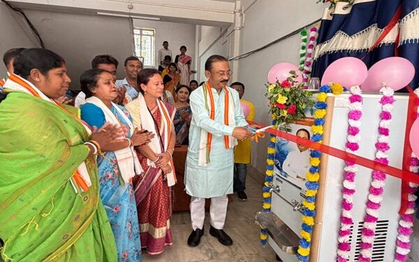 Rajib Bhattacharjee Opens RO Water Plant at Girls’ School