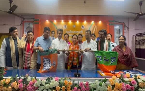 Tipra Motha Leaders Join BJP Ahead of Tripura ADC Polls