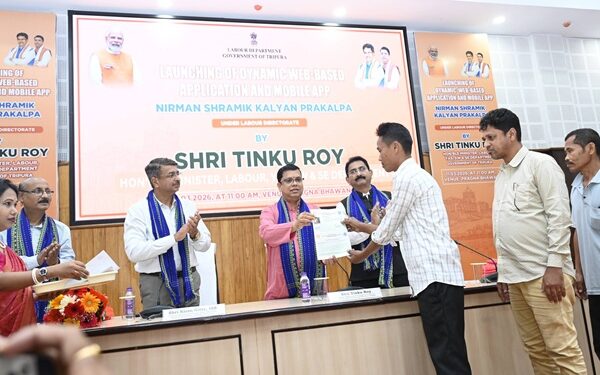 Tripura Launches Digital Portal for Construction Workers
