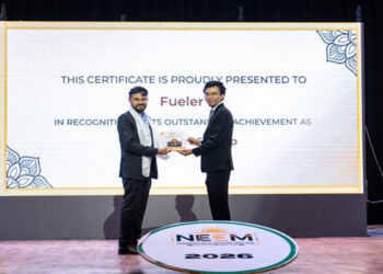 Fueler from Tripura Bags NEB Award 2026 for Career Platform