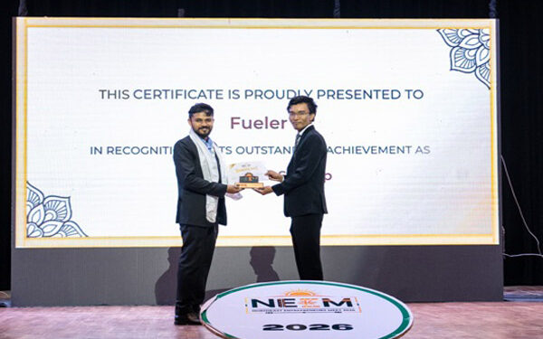 Fueler from Tripura Bags NEB Award 2026 for Career Platform