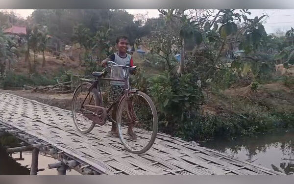 Bogarchatal Relies on Bamboo Bridge, Seeks Culvert