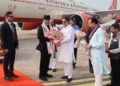  Vice President C. P. Radhakrishnan Arrives in Tripura on Two-Day Official Visit