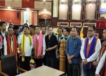 TTAADC swearing-in: Tipra Motha MDCs take oath, BJP skips
