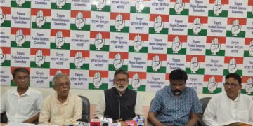 Tripura Cong chief flags law & order ahead of ADC polls