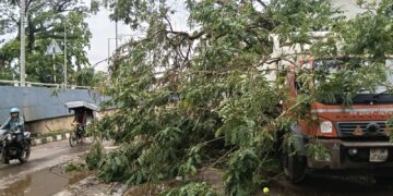 One Hour Rain Floods Agartala, Smart City Claims Questioned