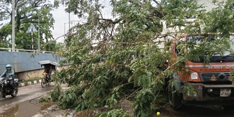 One Hour Rain Floods Agartala, Smart City Claims Questioned