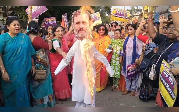 BJP holds Agartala march over Nari Shakti Bill issue