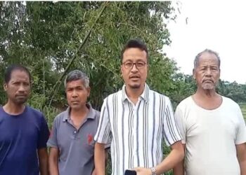 Barkathal farmland ravaged by nor’wester rains